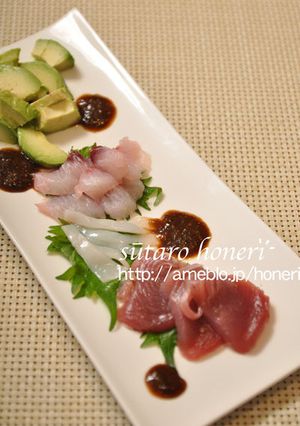 海苔の佃煮入りお造りダレ-レシピのメイン写真