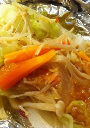 野菜たっぷり鮭のホイル焼き♬-レシピのメイン写真