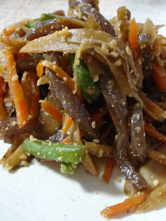 ご飯に合うきんぴらごぼう-レシピのメイン写真