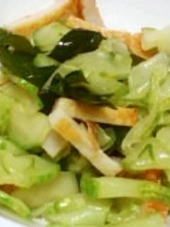 きゅうりとじゃこ天の酢物-レシピのメイン写真