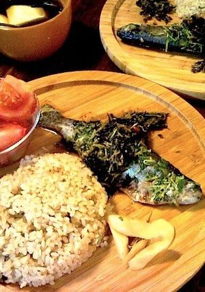 虹鱒のソテー豆苗ひじきソース-レシピのメイン写真