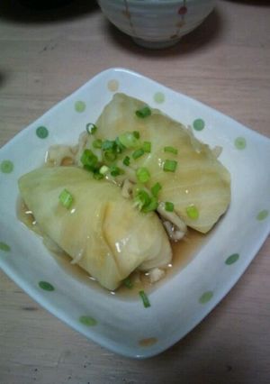 和風ロールキャベツ-レシピのメイン写真