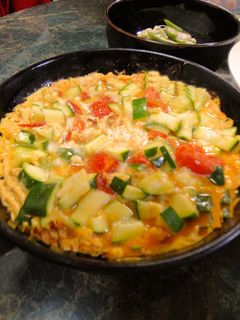 ズッキーニとプチトマトの簡単オムレツ-レシピのメイン写真