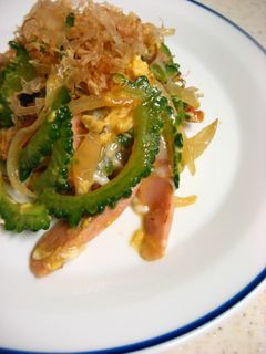 ゴーヤの卵とじ-レシピのメイン写真