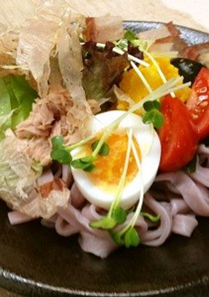 巨峰おざら健康サラダ-レシピのメイン写真