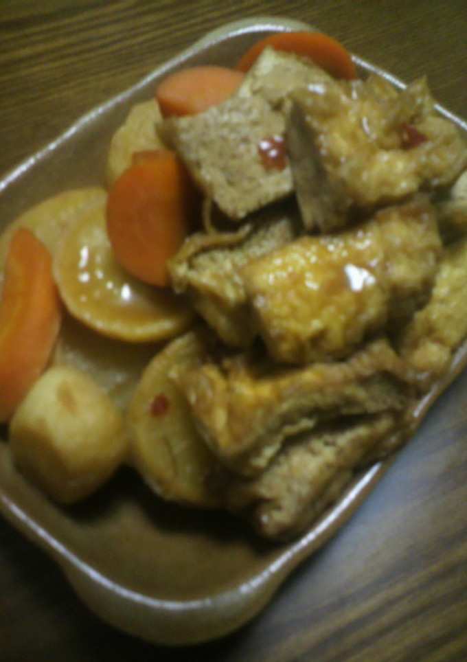 大根と厚揚げの煮物-レシピのメイン写真
