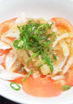 にんにくドレッシングのトマトサラダ-レシピのメイン写真