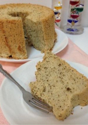 紅茶シフォンケーキ-レシピのメイン写真