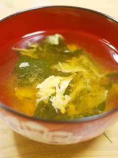 ほうれん草のかきたま汁-レシピのメイン写真