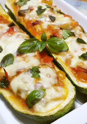 夏野菜とズッキーニのオーブン焼き♫-レシピのメイン写真