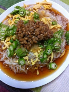 めっちゃ簡単!納豆そうめん☆-レシピのメイン写真