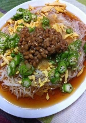 めっちゃ簡単！納豆そうめん☆-レシピのメイン写真