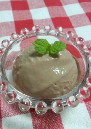 濃厚！なめらか♪豆腐チョコアイス-レシピのメイン写真