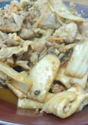 目分量で作る豚キムチ(^_^)ゞ-レシピのメイン写真