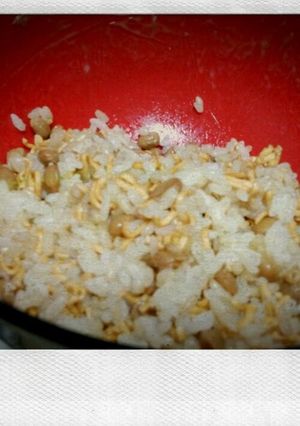 ぱりぱり納豆ごはん-レシピのメイン写真