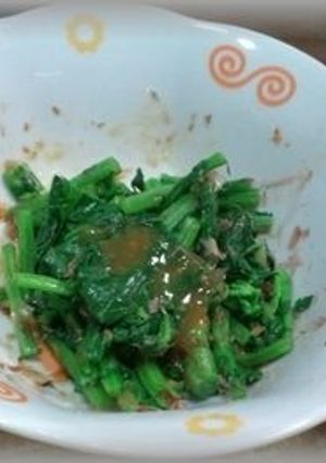 つみ菜の酢みそあえ-レシピのメイン写真