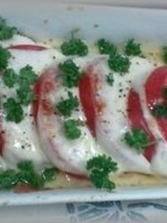 トマトのチーズ焼き-レシピのメイン写真