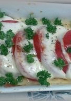トマトのチーズ焼き-レシピのメイン写真
