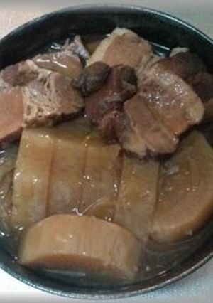 豚バラ肉と大根煮 -レシピのメイン写真