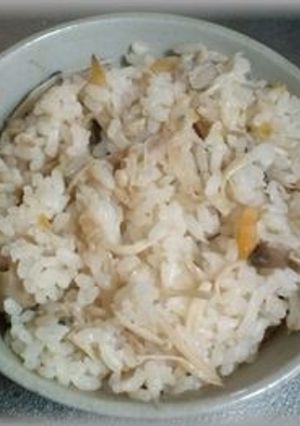貝柱炊き込みご飯-レシピのメイン写真
