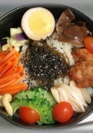 夏バテ防止野菜うどん-レシピのメイン写真