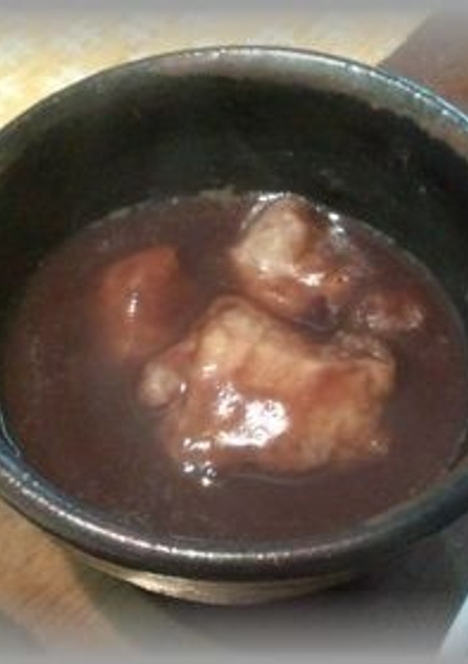 ちょっとお汁粉（自家製あん）-レシピのメイン写真