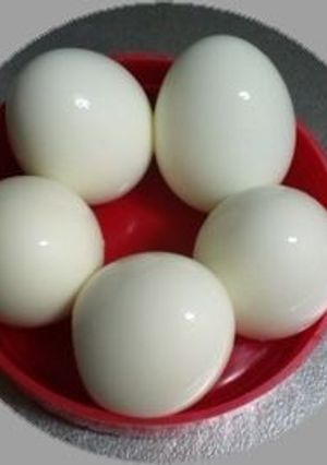 経済的につくるゆで卵-レシピのメイン写真