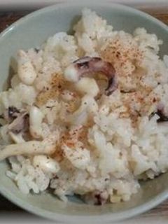 イカの炊き込み御飯 -レシピのメイン写真