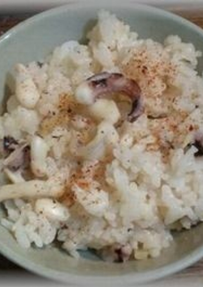 イカの炊き込み御飯　-レシピのメイン写真
