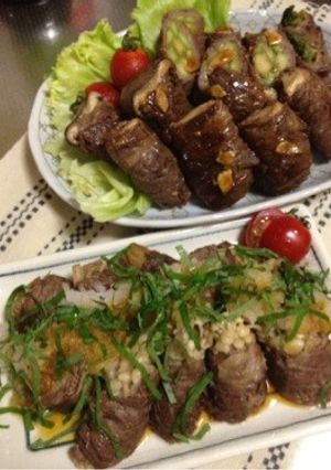 3種肉巻き！サッパリ&コッテリ2種味で〜-レシピのメイン写真