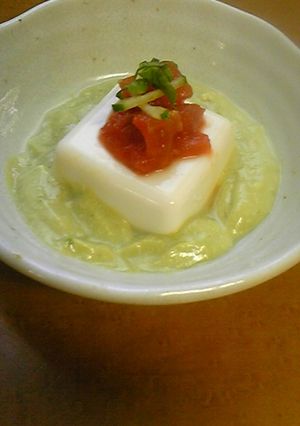 アボガドソース豆腐-レシピのメイン写真