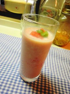 冷たい*スイカのスムージー*-レシピのメイン写真