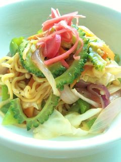 夏野菜入り塩焼きそば-レシピのメイン写真
