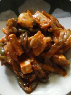 鶏胸肉のケチャップ炒め-レシピのメイン写真