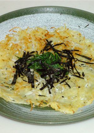じゃがいもとシラス干しのカリカリ焼き-レシピのメイン写真
