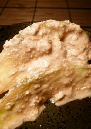 水ナスの蒸したん　ヴィーガン　京都カフェ-レシピのメイン写真