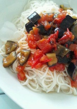 辛くてさっぱり！アラビアータ風そうめん-レシピのメイン写真