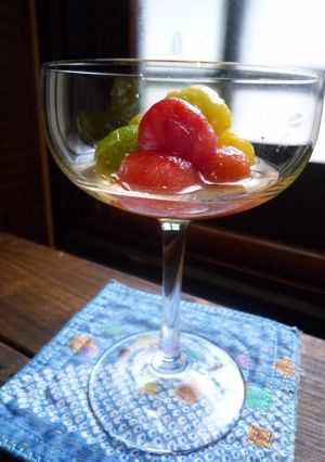 ミニトマトのピクルス　京都カフェ-レシピのメイン写真