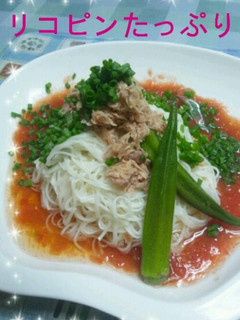 簡単☆ひんやり美味しい♪トマトそうめん☆-レシピのメイン写真