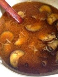 ナスのお味噌汁-レシピのメイン写真