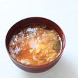 もやしとキムチとツナのお味噌汁。