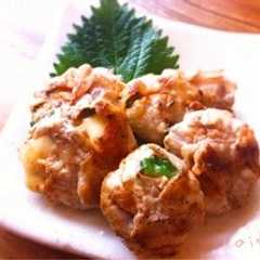 รูปของ チーズとキムチがとろけるゴーヤの肉巻き