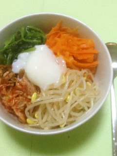 野菜のビビンパ◇三色ナムル◇-レシピのメイン写真