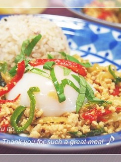 ガパオライス-レシピのメイン写真