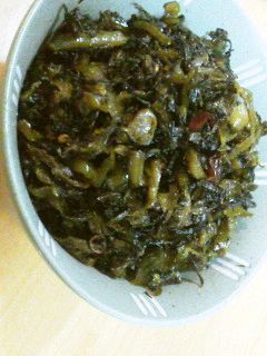 簡単リメイク♪高菜炒め-レシピのメイン写真