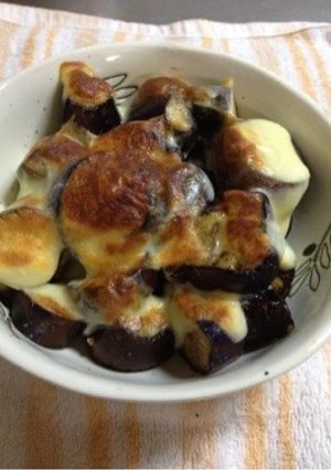 あまり物でつくる!茄子チーズ-レシピのメイン写真