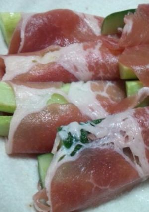 生ハムのキュウリ巻き-レシピのメイン写真