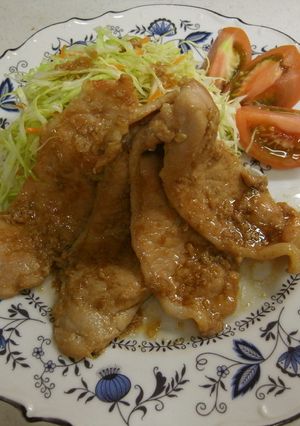 塩麹で簡単ジューシー豚の生姜焼き-レシピのメイン写真