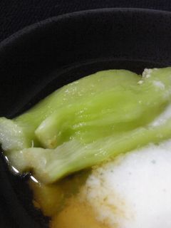 なすととろろの麺つゆがけ-レシピのメイン写真