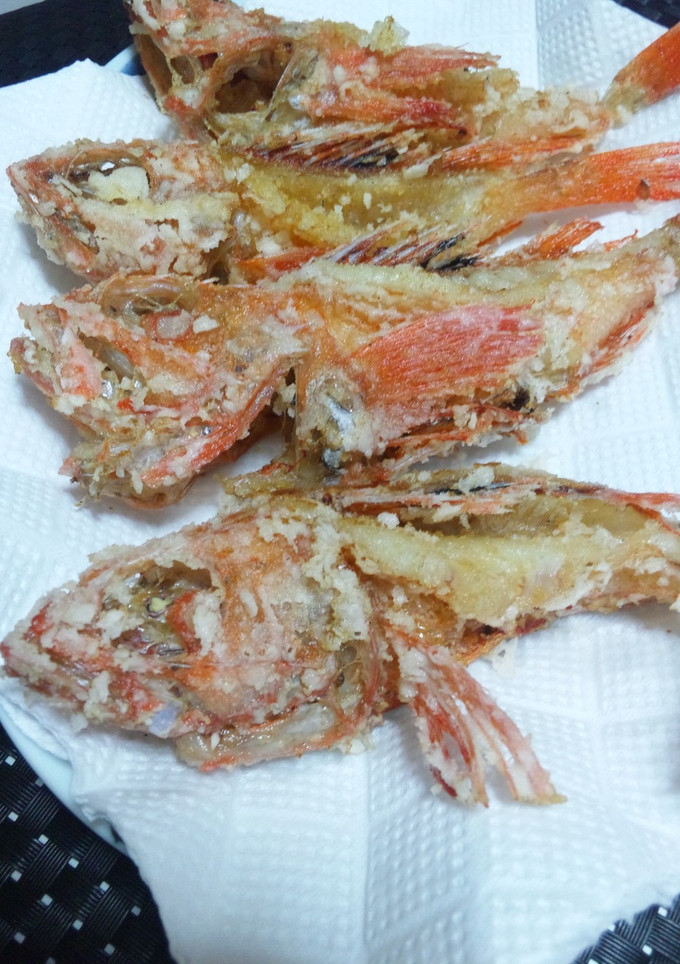 丸ごとサクサク♪小キンキの唐揚げ-レシピのメイン写真